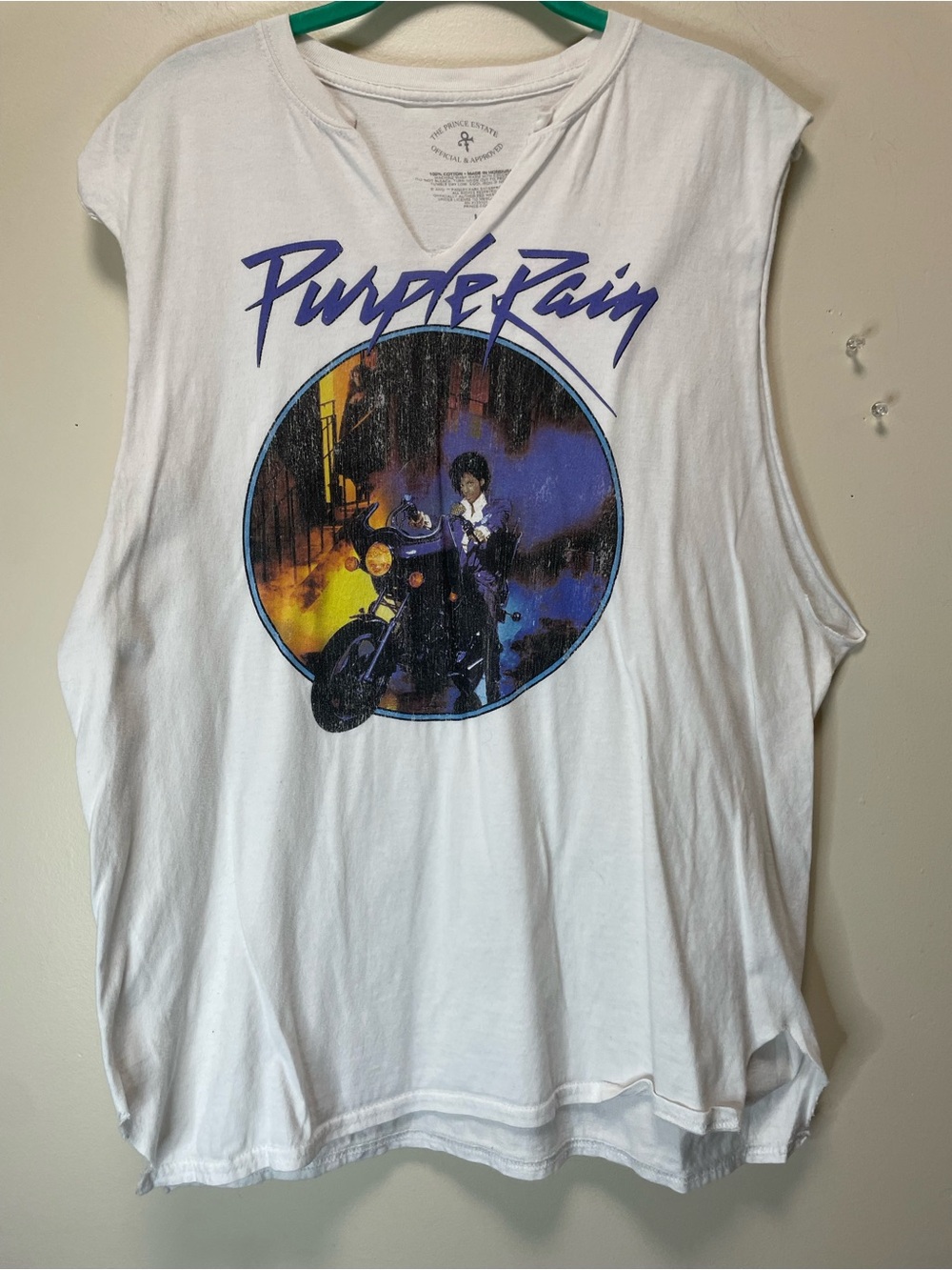 Vintage Prince Purple Rain Graphic Muscle Tank Top – @